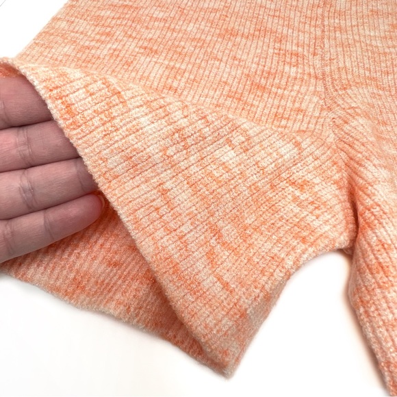 WAYF Ribbed Knit Drawstring Shorts Peach Size Large - Picture 8 of 12